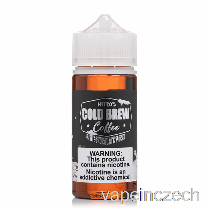 Bílá čokoláda Moka - Nitros Cold Brew - 100 Ml 3mg Vape Per